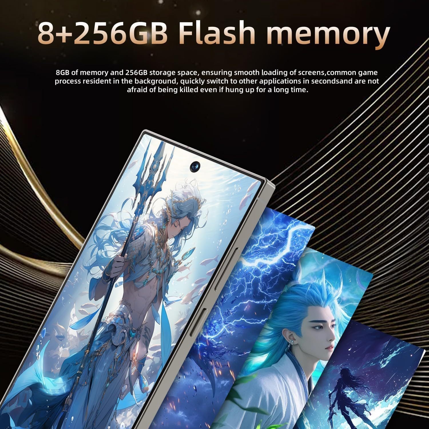 S25 Ultra Cell Phone 5G Unlocked Phone,Smartphone With Tool Pen, Android 15.0 Cell Phone - Image 7