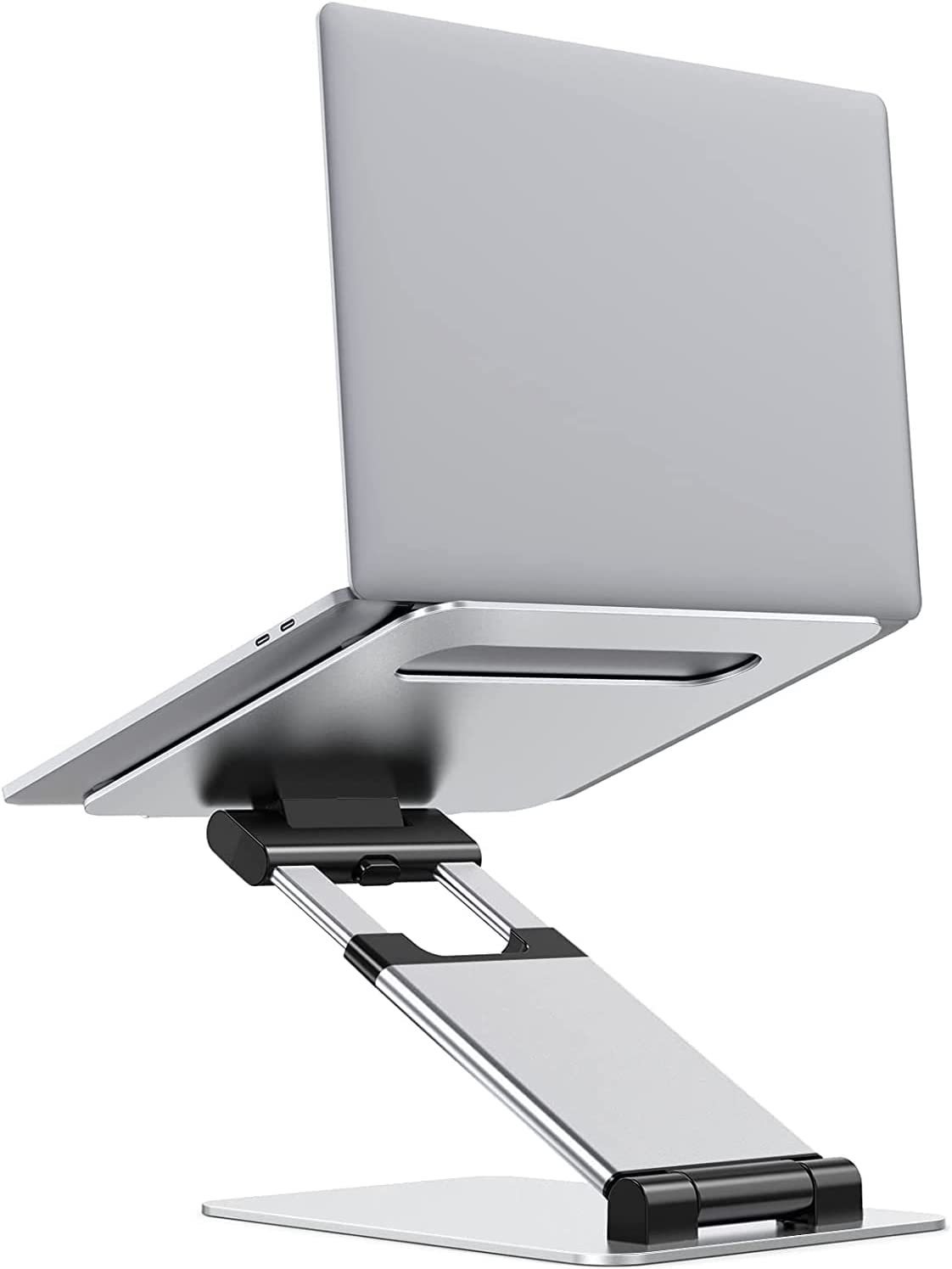 Notebook Bracket Laptop Bracket Aluminum Alloy Desktop Adjustable Base 360-degree Rotation - Image 2